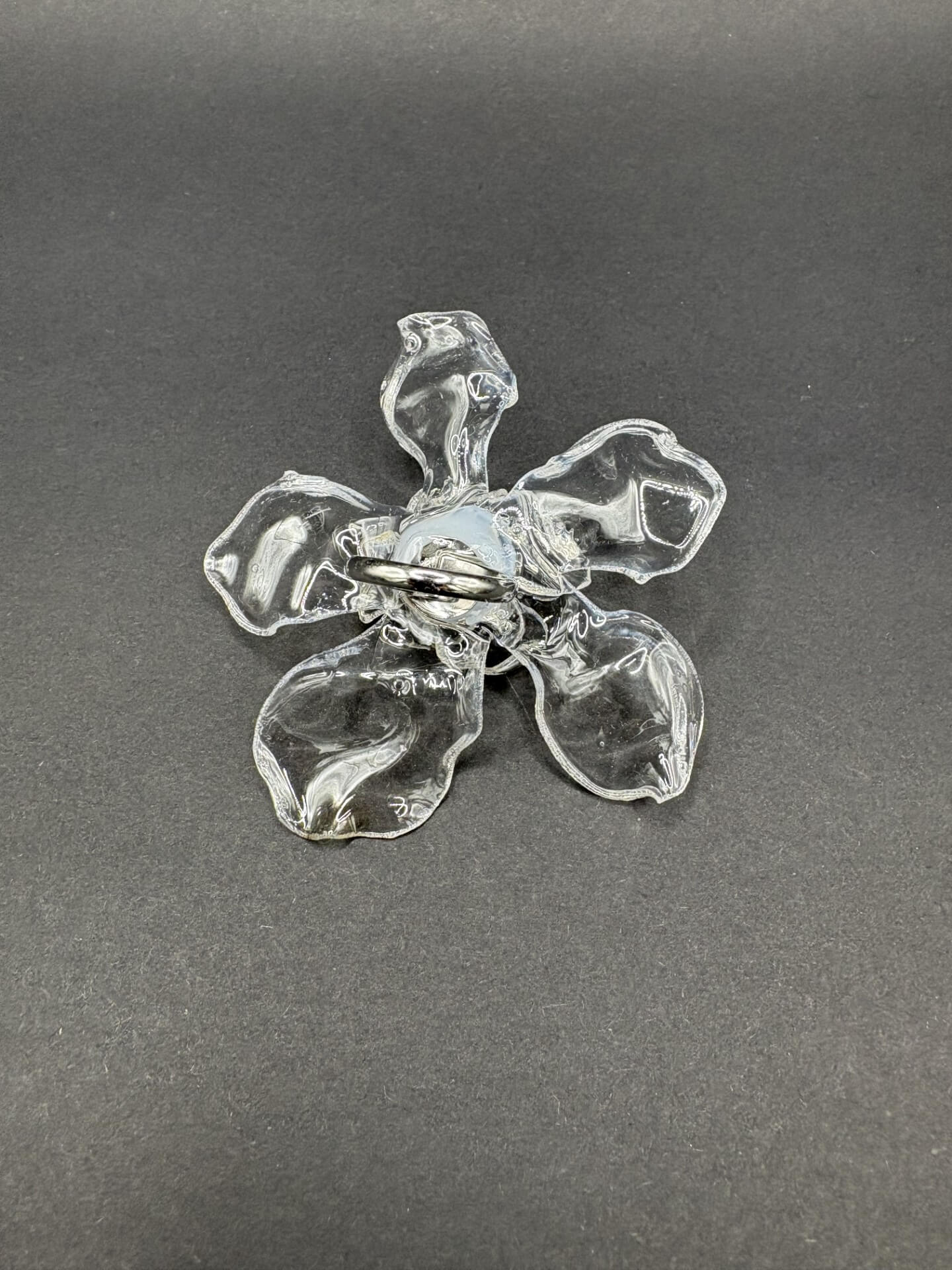 Anillo Caléndula transparente