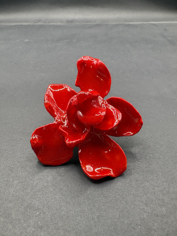 Anillo Magnolia Rojo
