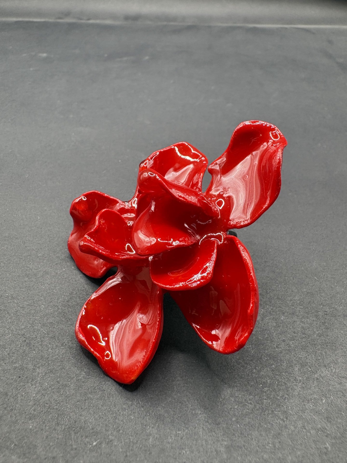Anillo Magnolia Rojo