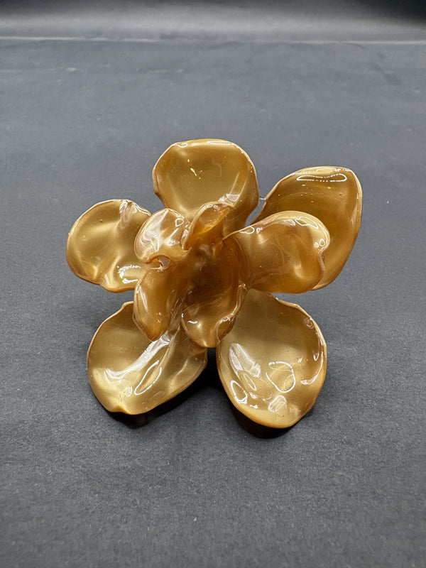 Anillo Metalizado Dorado