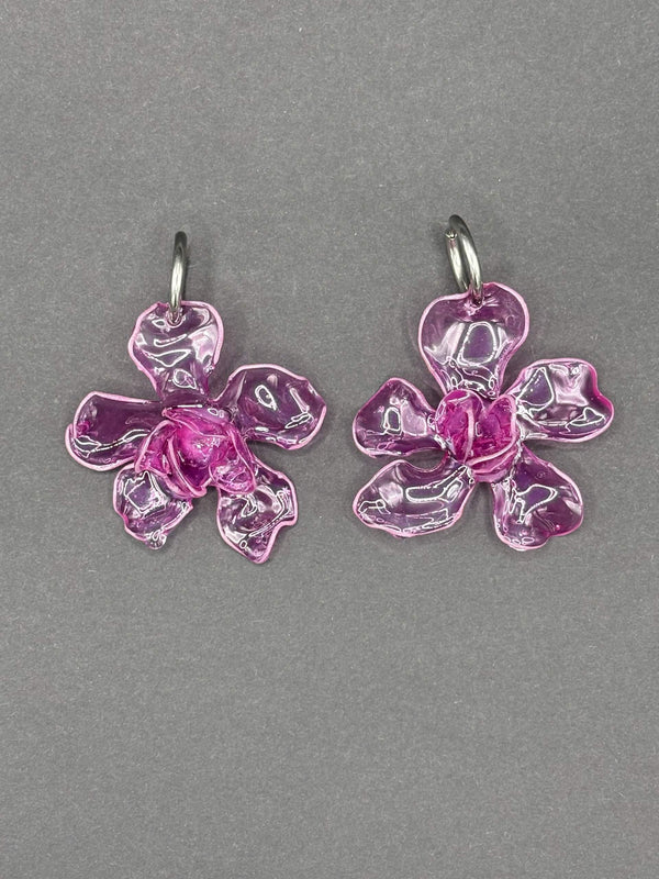 Pendientes Magnolia Rosa