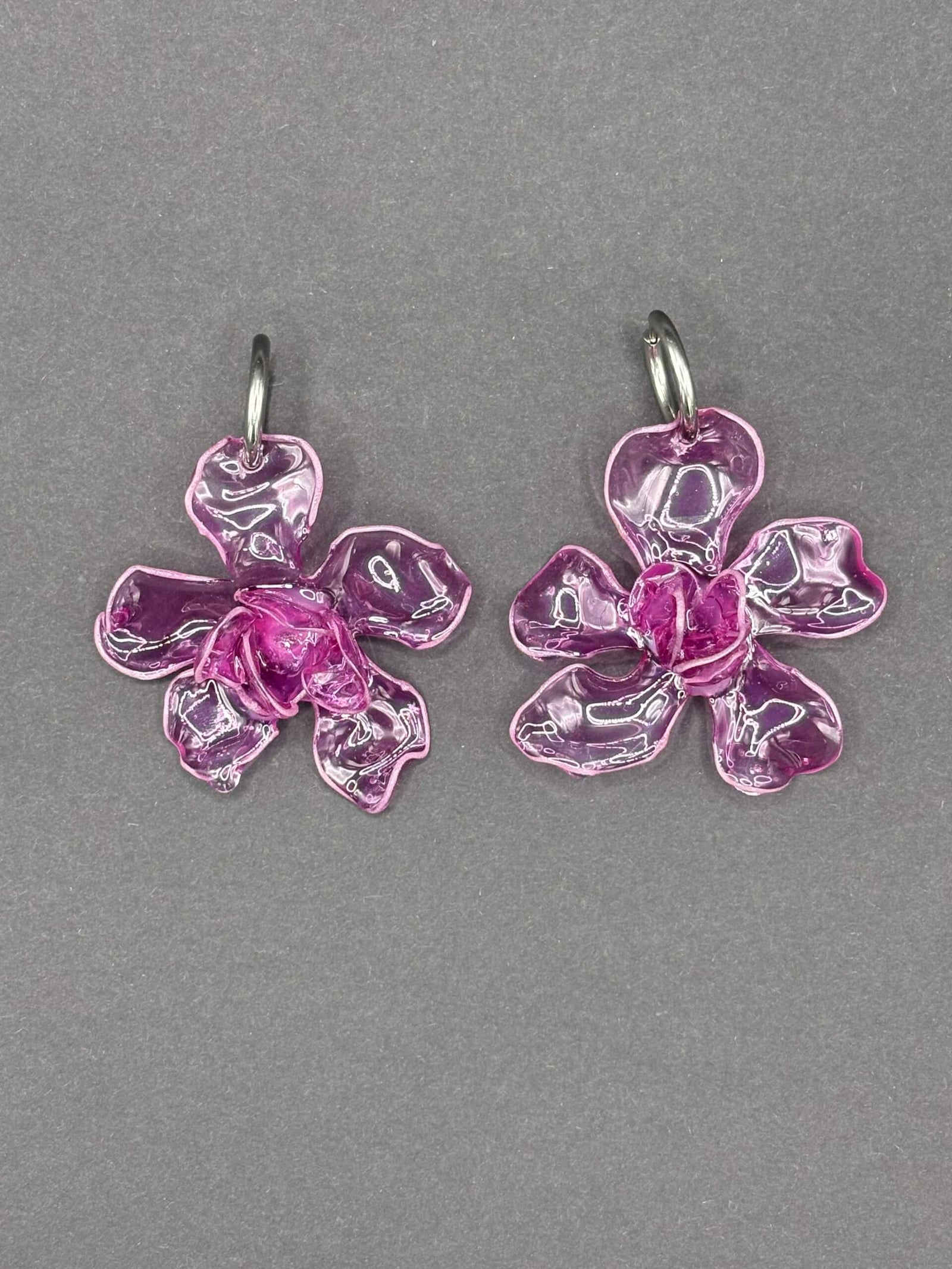 Pendientes Magnolia Rosa